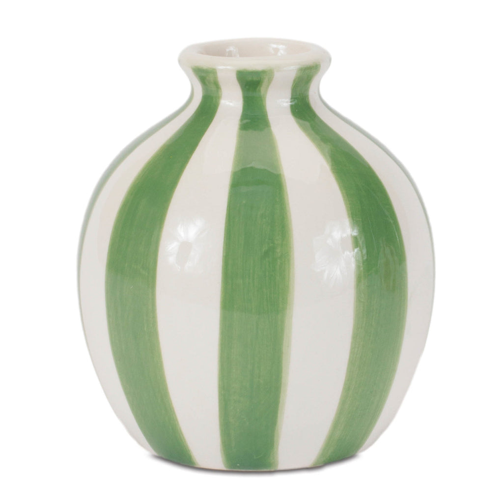 Striped Mini Bud Vase (Set of 4)