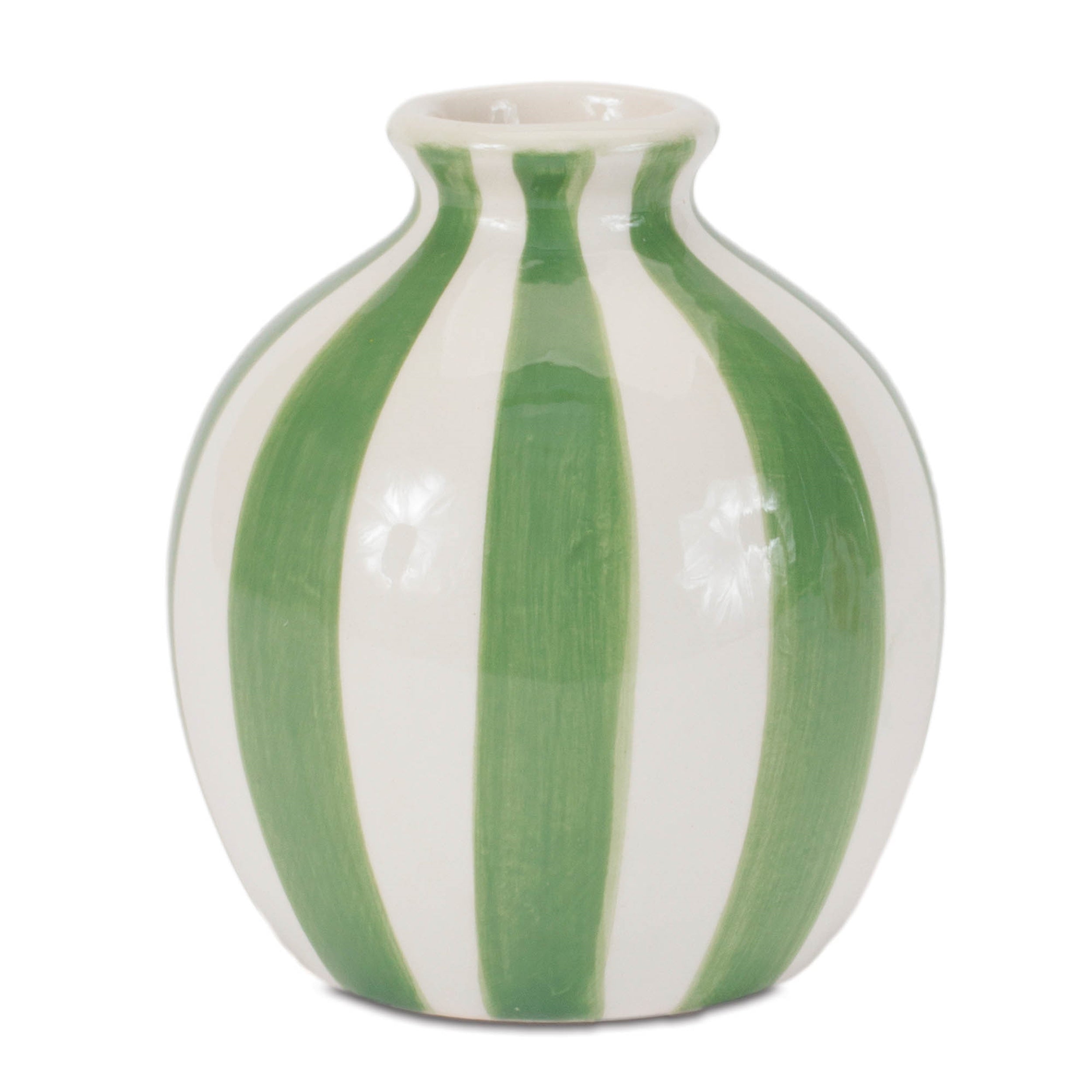 Striped Mini Bud Vase (Set of 4)