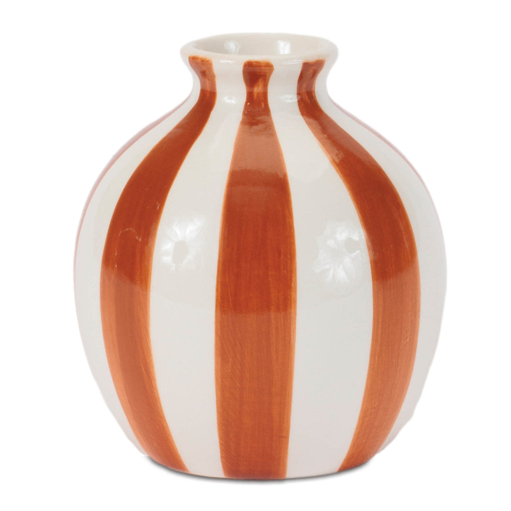 Striped Mini Bud Vase (Set of 4)