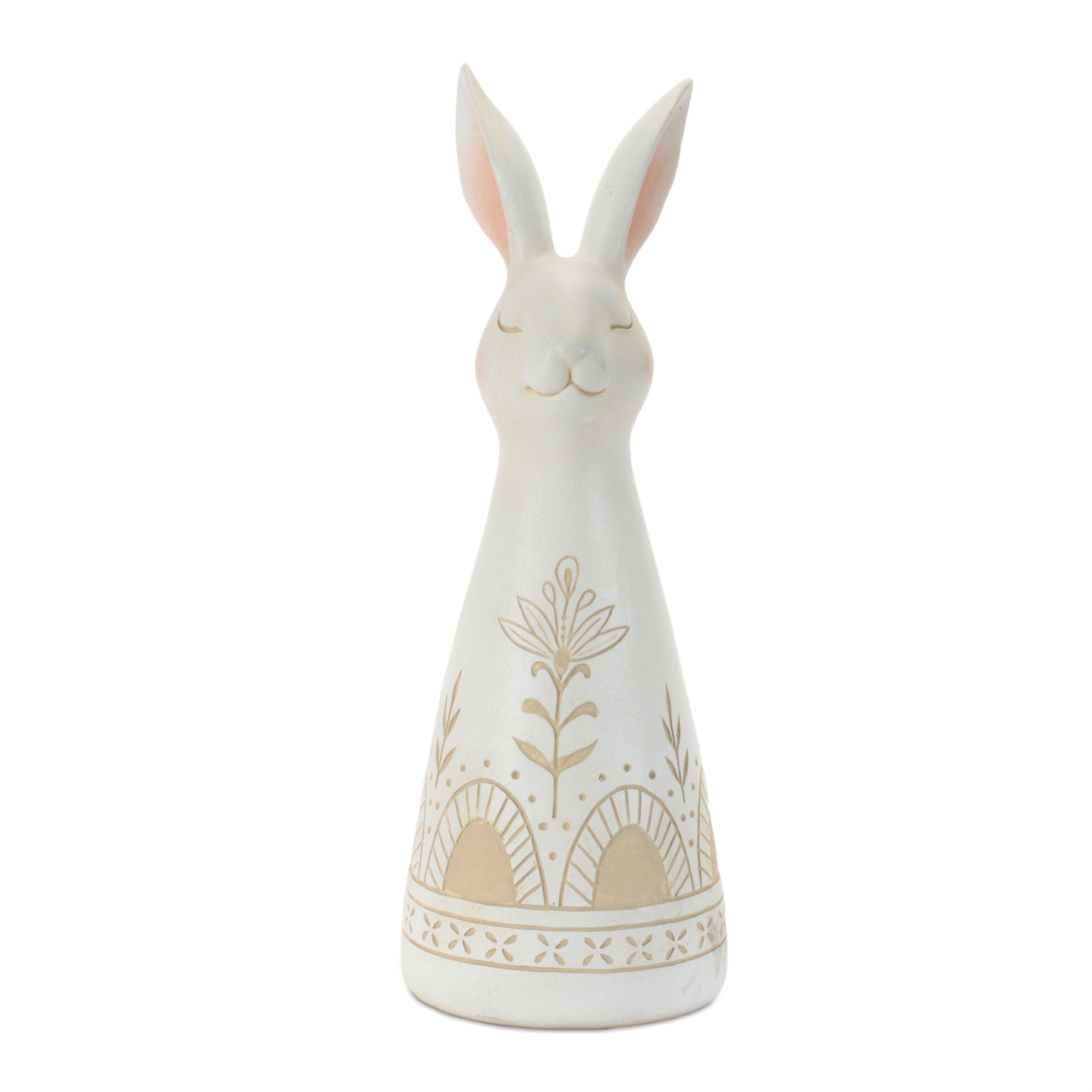 Ornate Floral Pattern Rabbit (Set of 3)