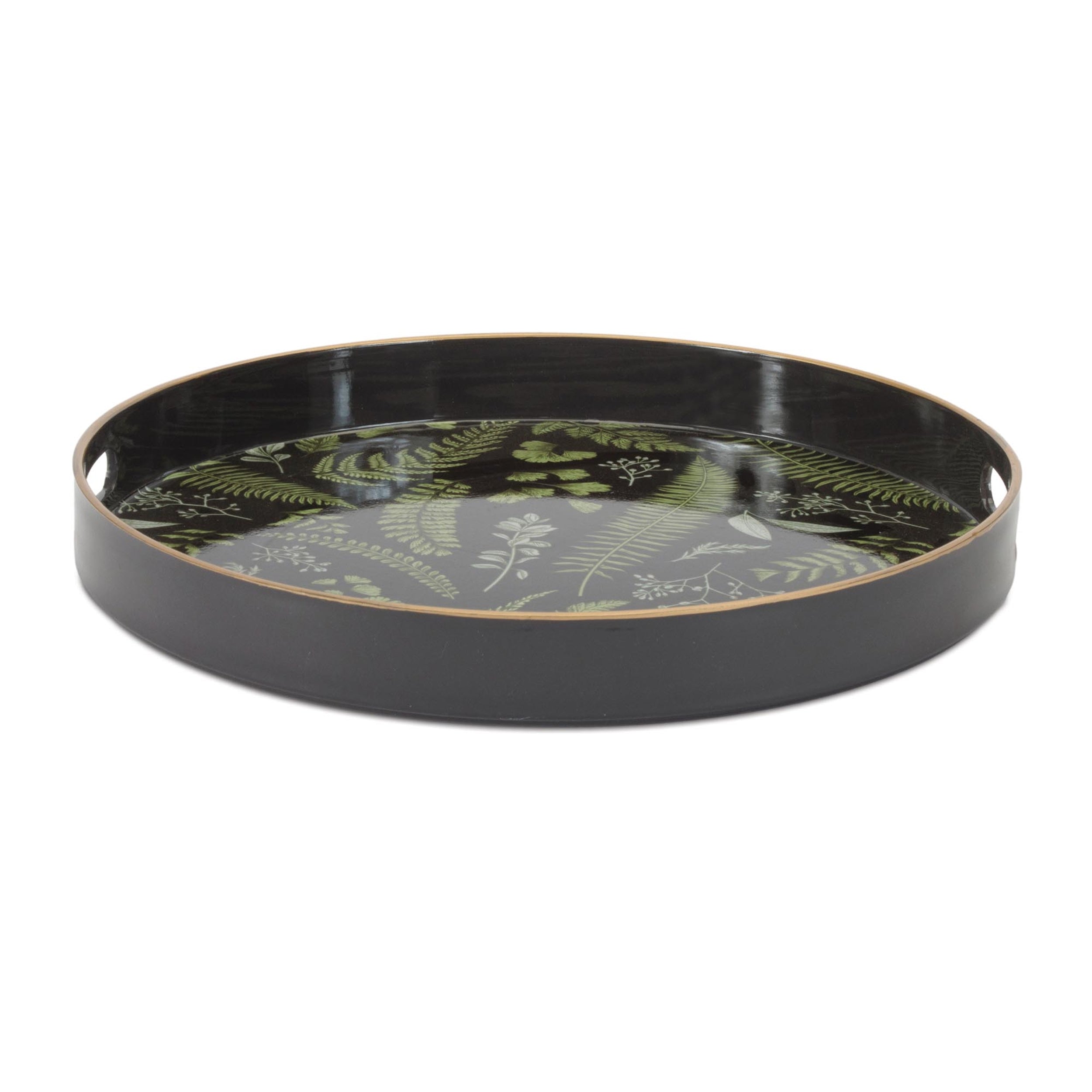 Botanical Fern Tray 13.5"D