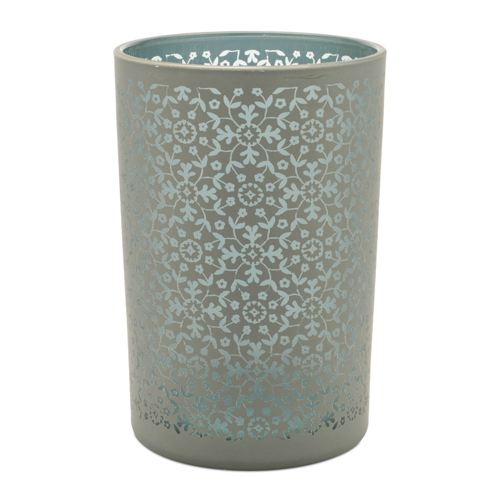 Geometric Patterned Candle Holder (Set of 3)