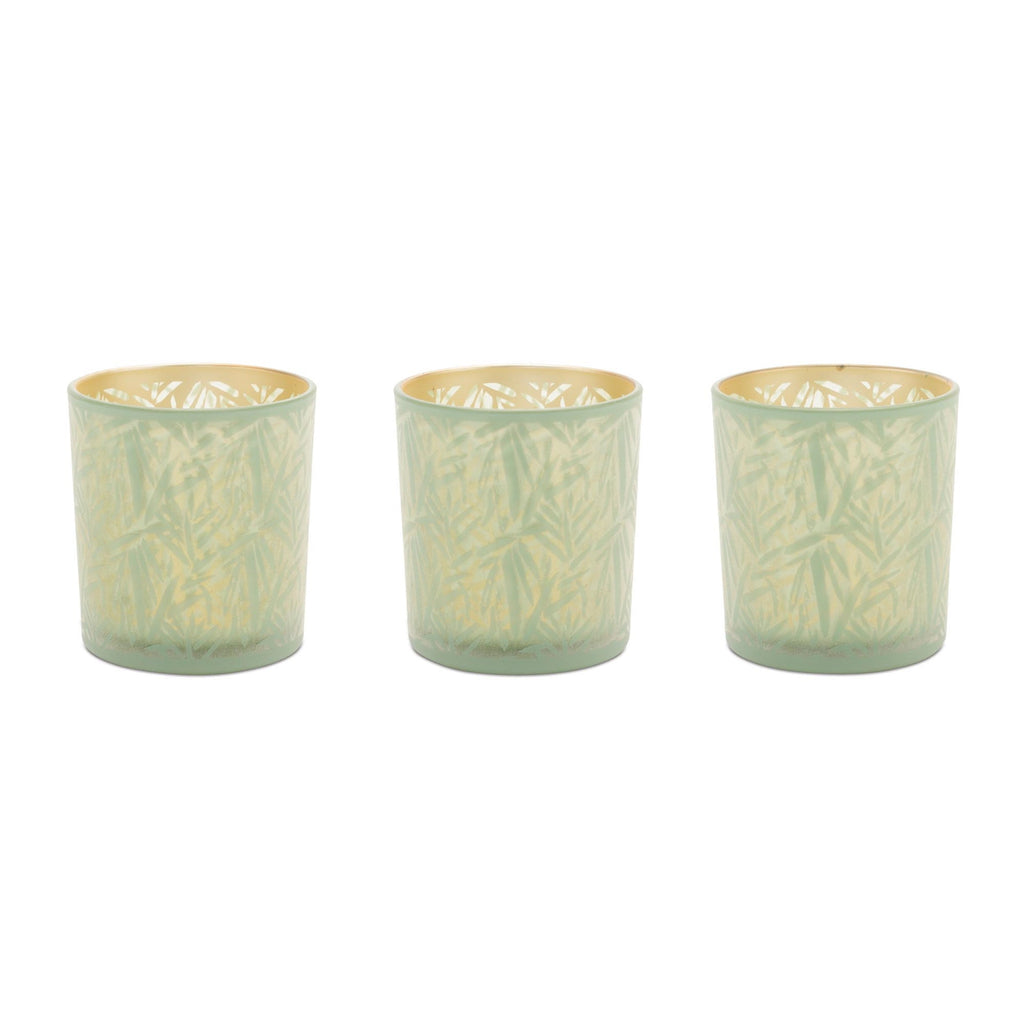 Tropical Patterned Votive Holder (Set of 3)