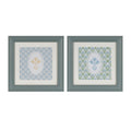 Framed Floral Wall Print (Set of 2)
