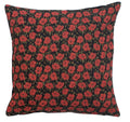 Red Poppies II European Cushion Covers