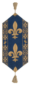 Fleur De Lys Red VII European Table Runners
