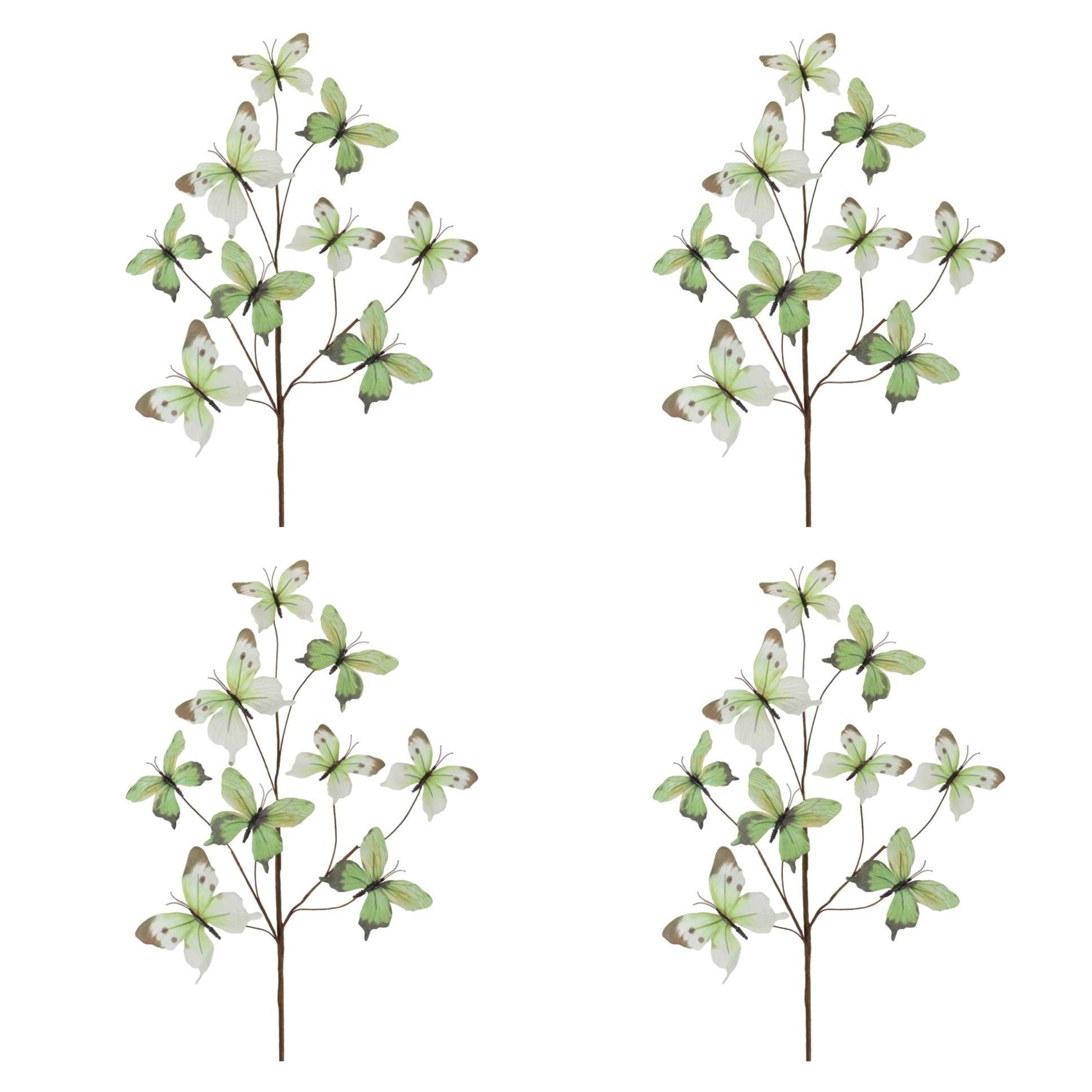 Butterfly Twig Spray (Set of 4)