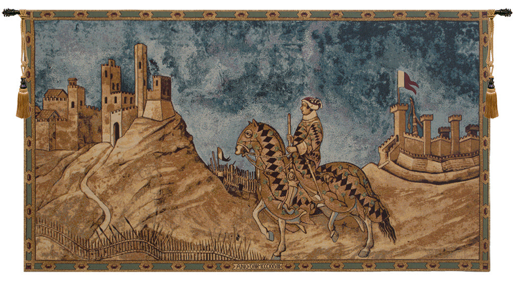 Guido Riccio da Fogliano Italian Tapestry