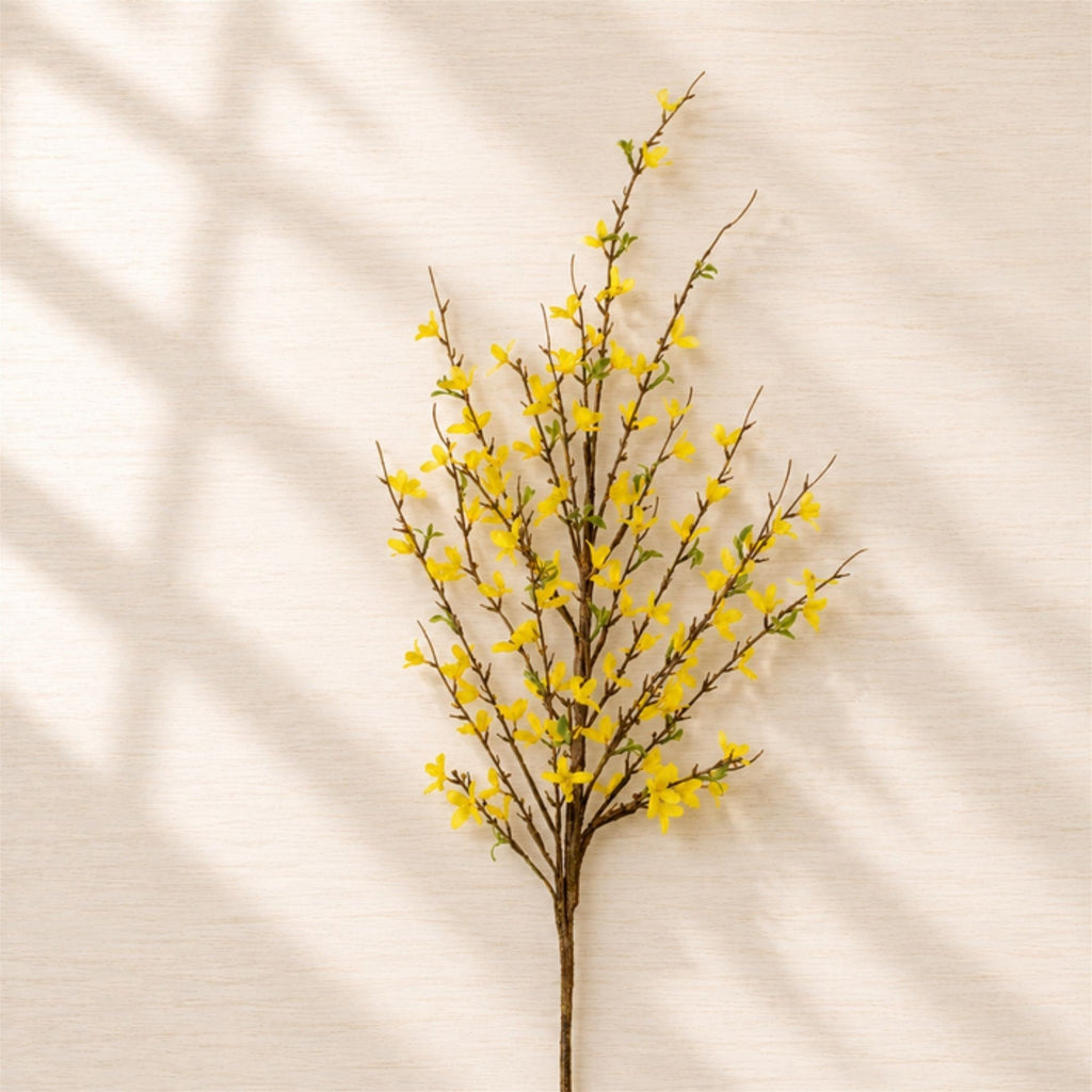 Forsythia Floral Branch (Set of 4)
