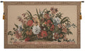 Ann's Floral Basket Large European Tapestry