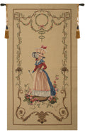 A Lady Waiting European Tapestry
