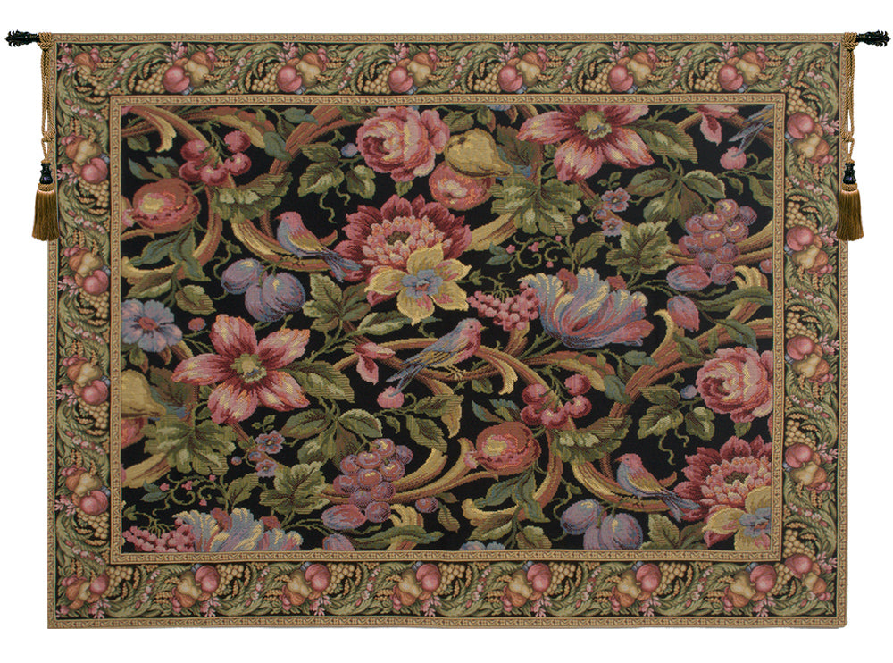 Eve's Floral Paradise European Tapestry