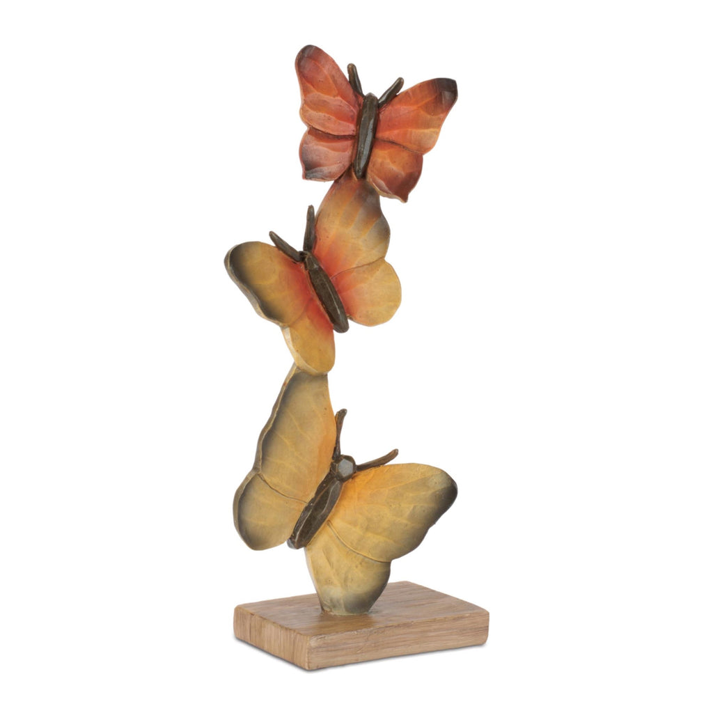 Amber Gradient Butterfly Stack (Set of 2)