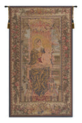 Madonna and Child Seated European Tapestry
