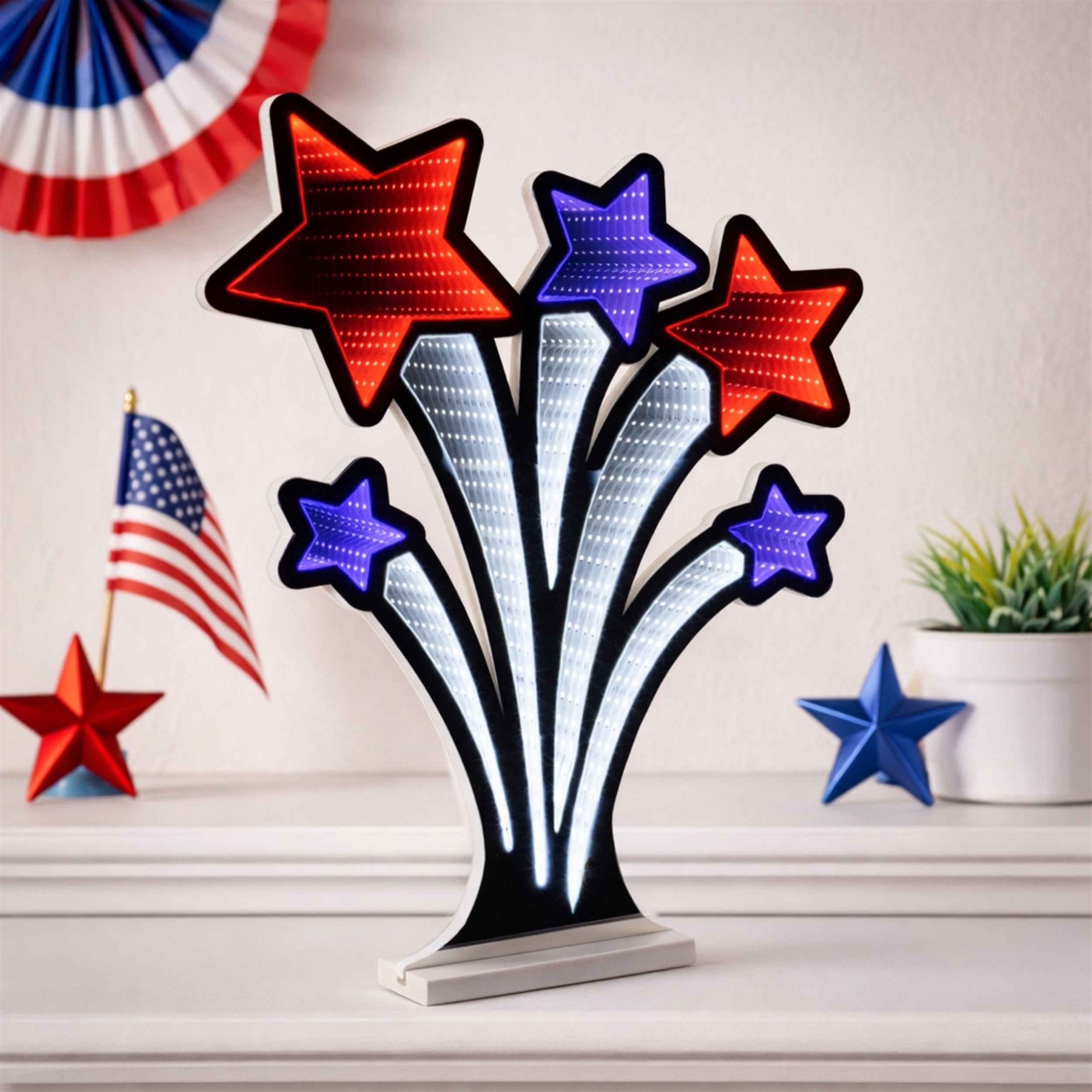 Shooting Star Americana Ekkolight 24"H