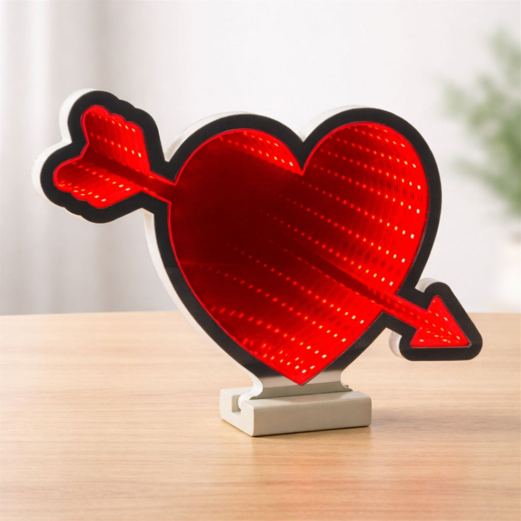 Heart and Arrow Ekkolight 12"H