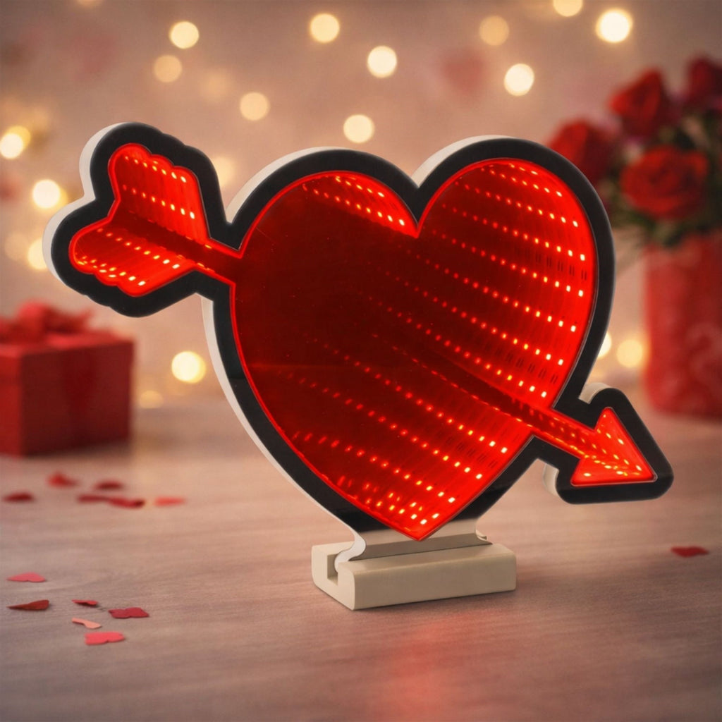 Heart and Arrow Ekkolight 12"H