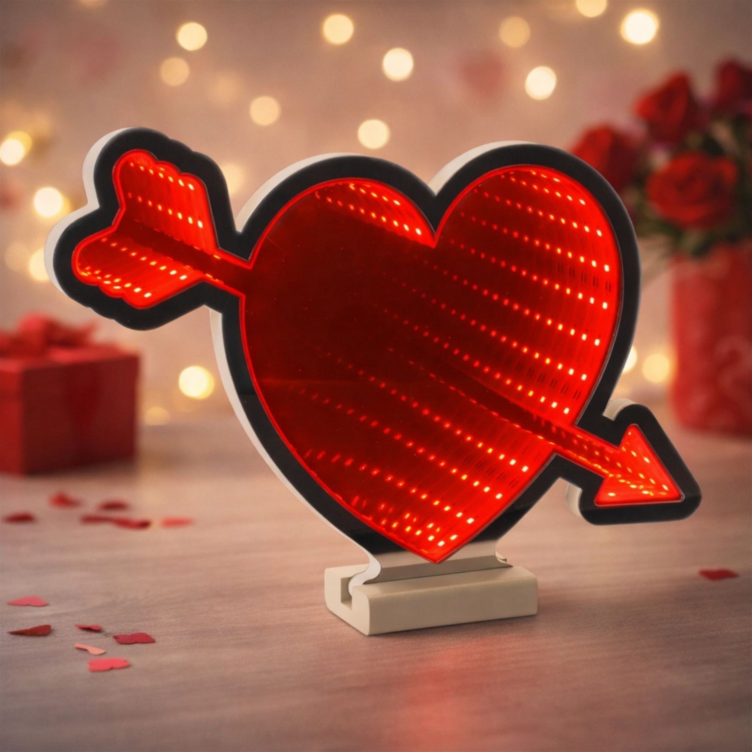 Heart and Arrow Ekkolight 12"H