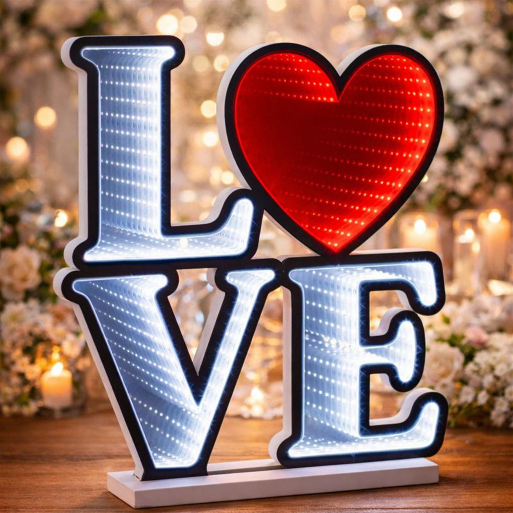 LOVE Heart Ekkolight 18"H