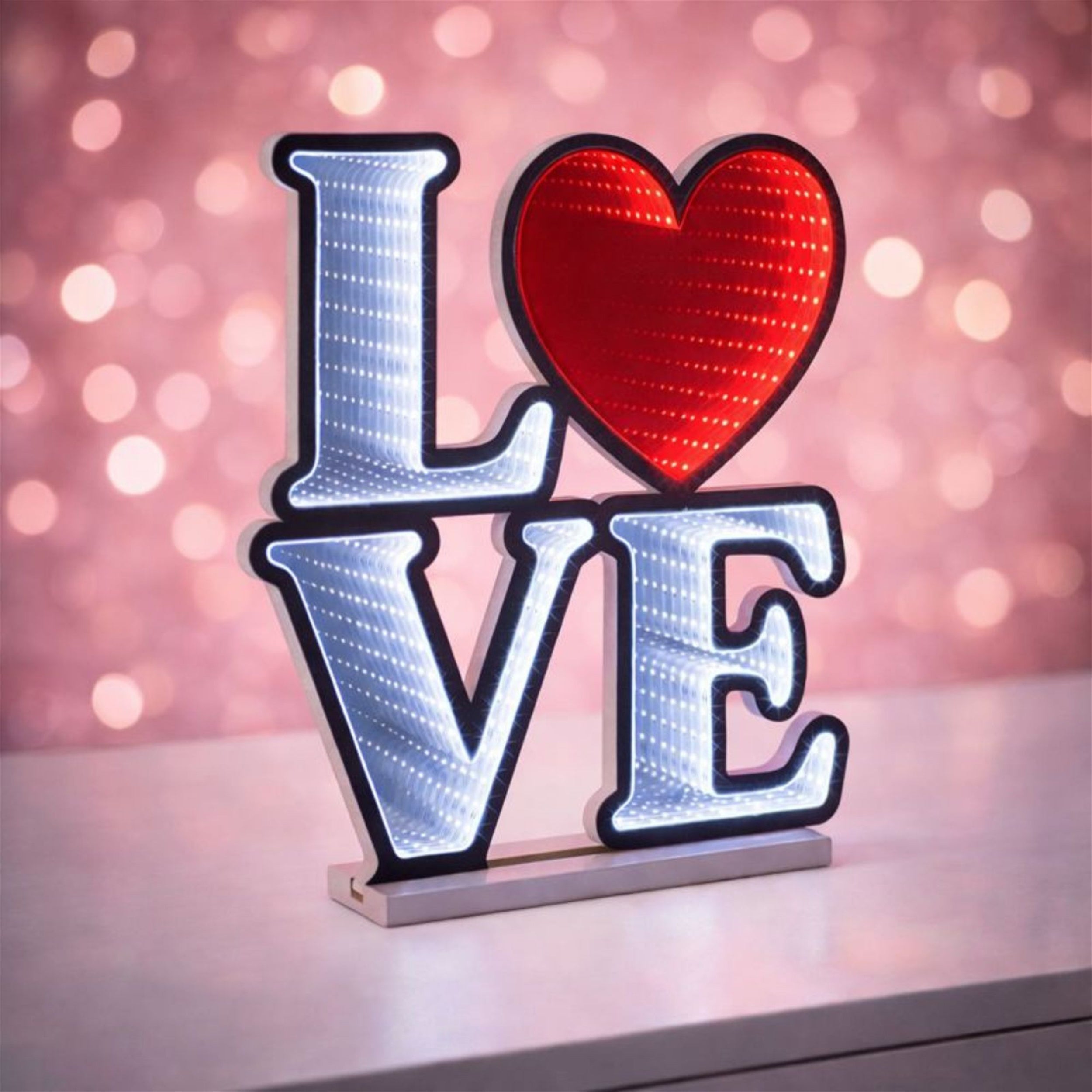 LOVE Heart Ekkolight 18"H