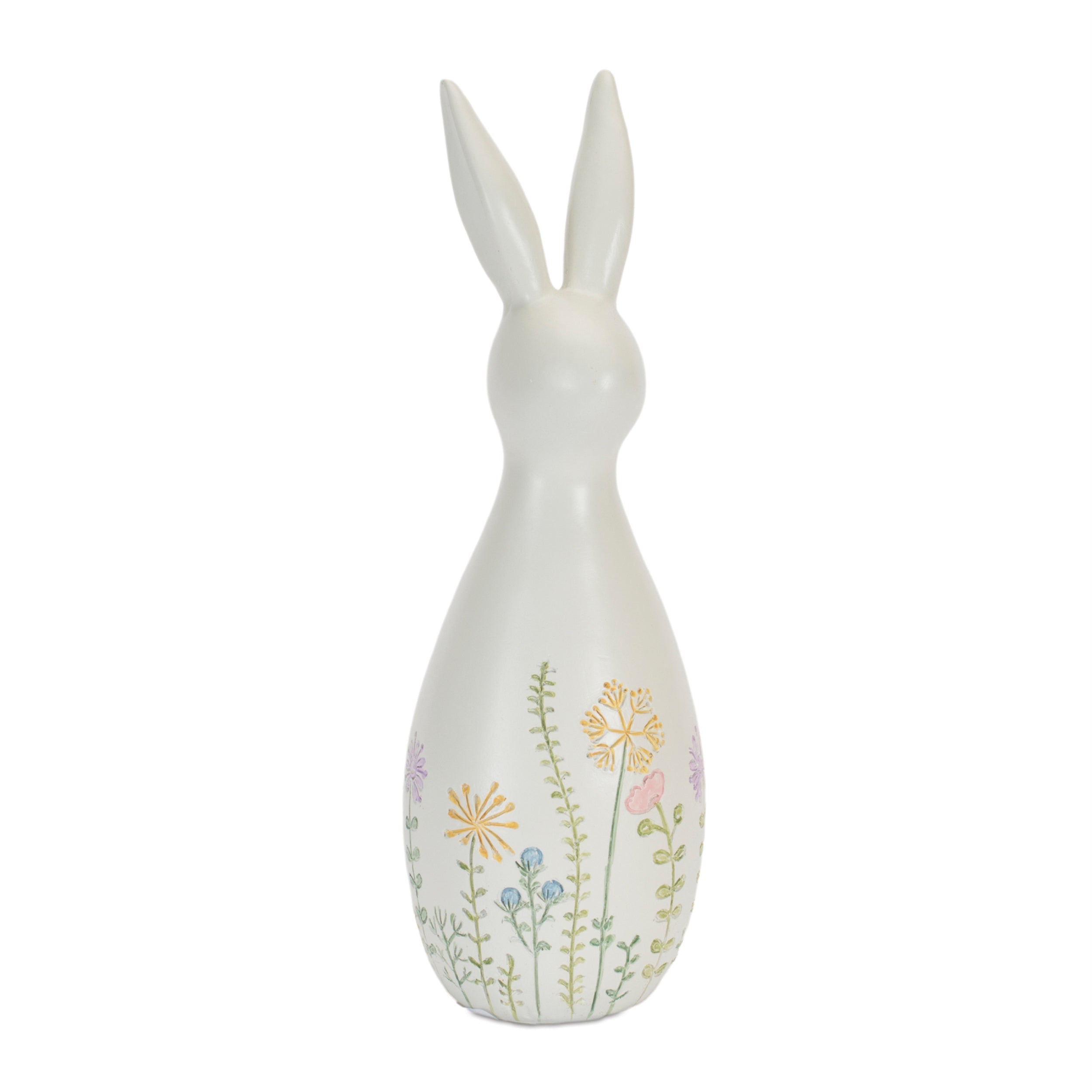 Pastel Floral Rabbit Figurines (Set of 2)