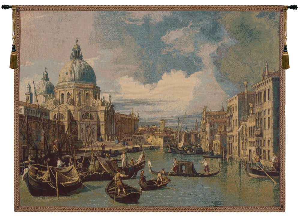 Saint Mary of Health and the Grand Canal Horizontal Italian Tapestry
