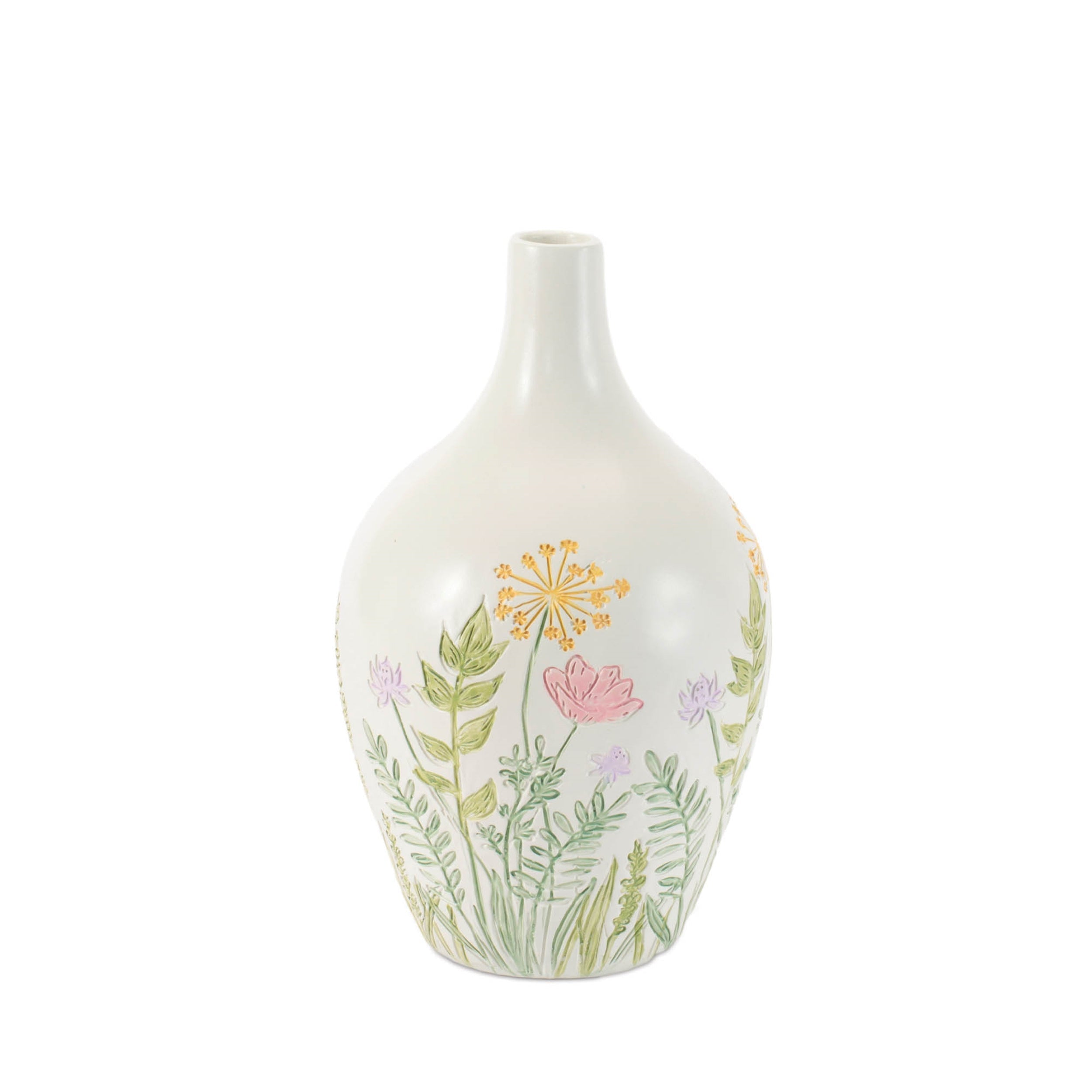 Wildflower Botanical Resin Vase (Set of 3)