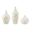 Wildflower Botanical Resin Vase (Set of 3)
