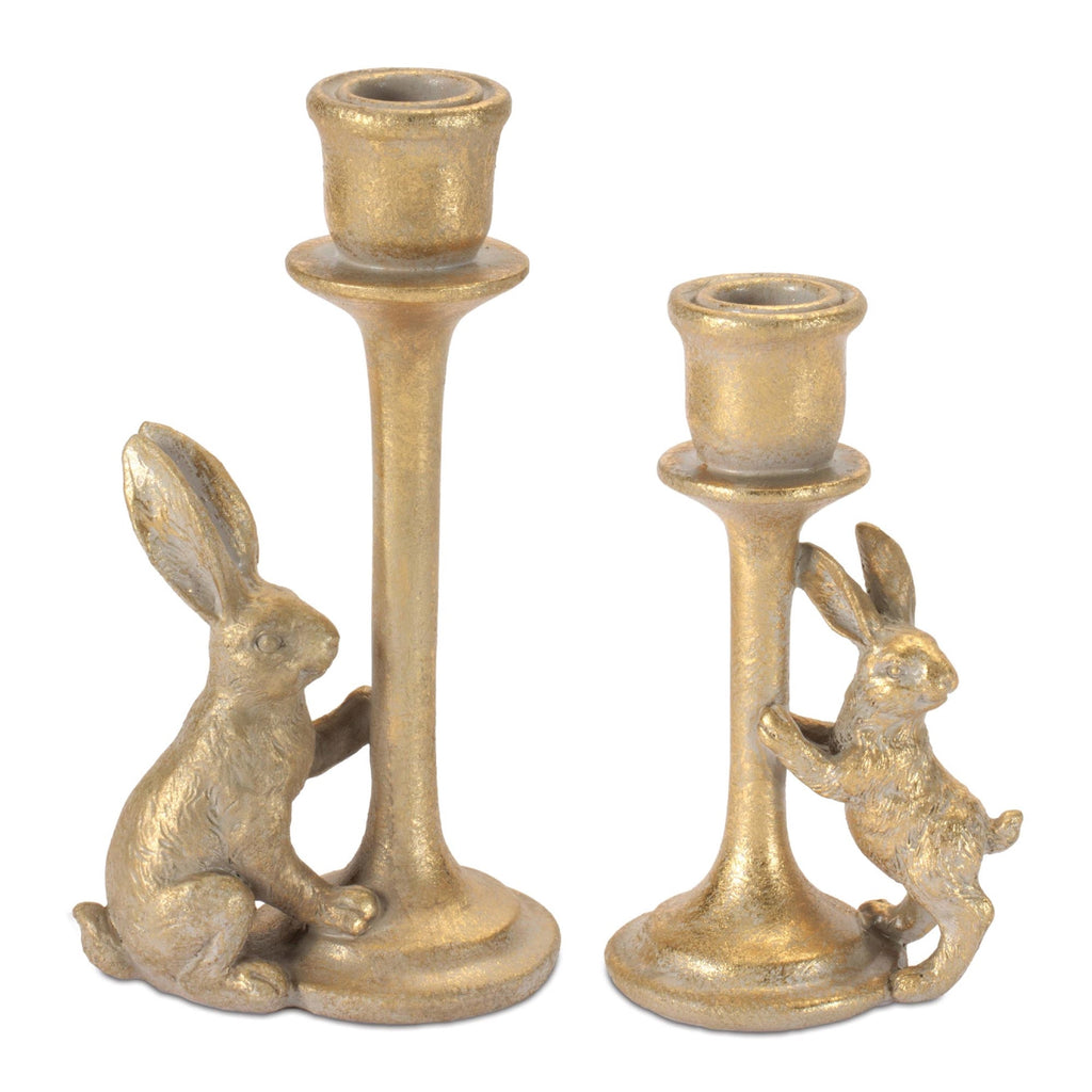 Rabbit Taper Candle Holder (Set of 4)