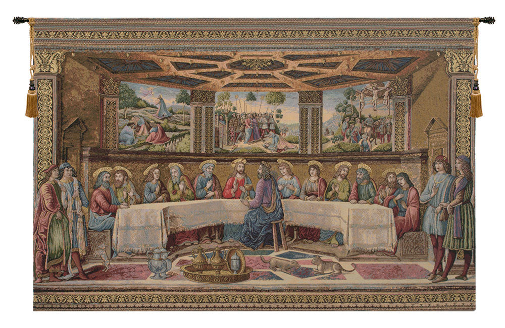 Last Supper by Rosselli Italian Tapestry