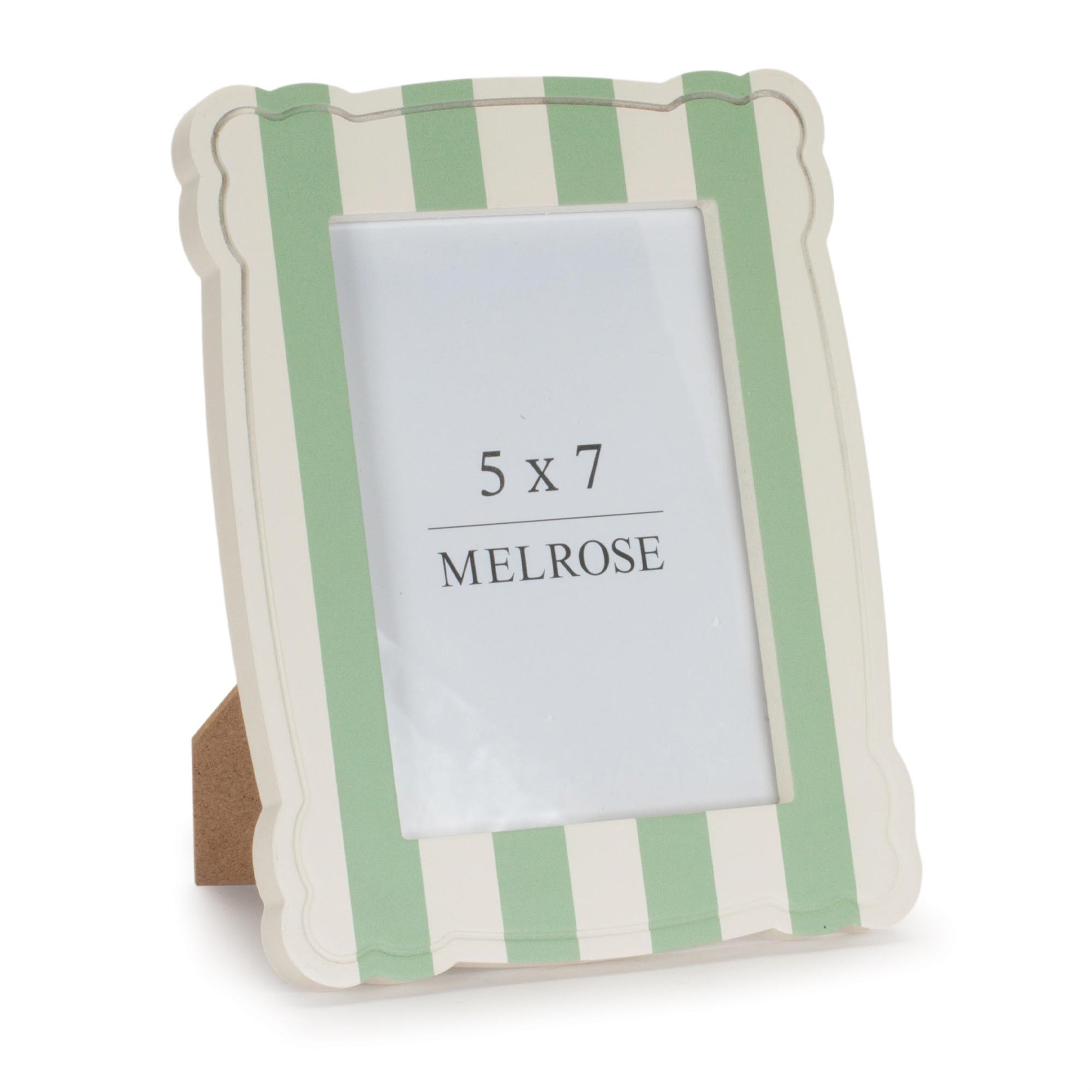 Striped Scalloped Photo Frame (Set of 2)