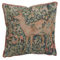 Two Does In A Forest Small French Cushion