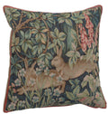 Two Hares In A Forest Large French Cushion