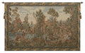 Washing by the Lake Both Panels Tapestry Wall Hanging