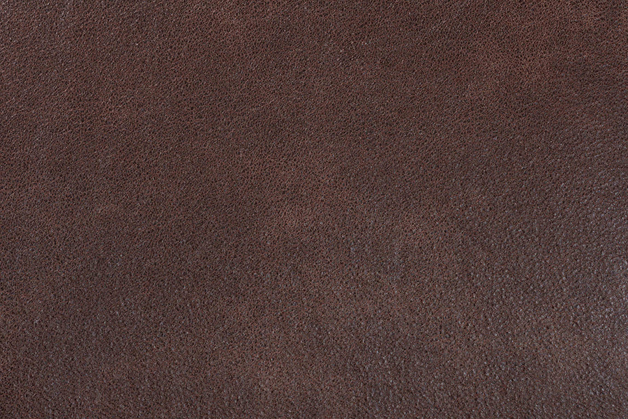 Baxton Studio Christa Mid-Century Modern Transitional Dark Brown Faux Leather Effect Fabric Upholstered and Walnut Brown Finished Wood Sofa