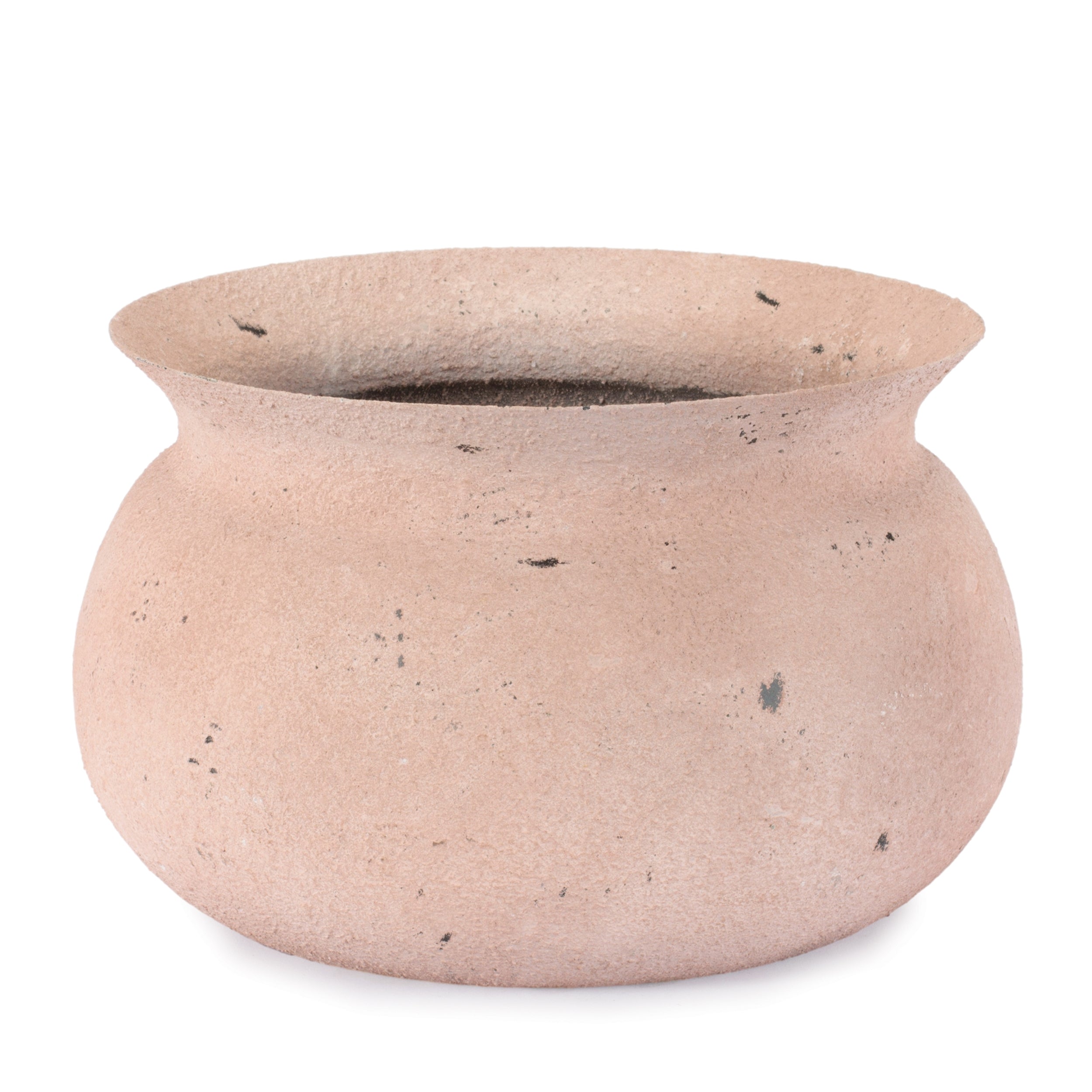 Distressed Rustic Iron Pot (Set of 2)