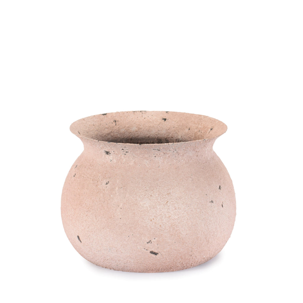 Distressed Rustic Iron Pot (Set of 2)