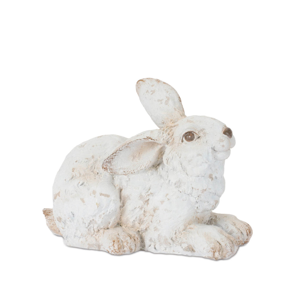 Distressed Rabbit Figurine (Set fo 2)