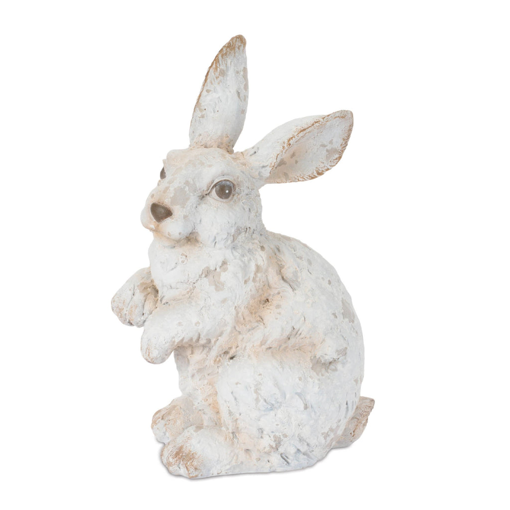 Distressed Rabbit Figurine (Set fo 2)