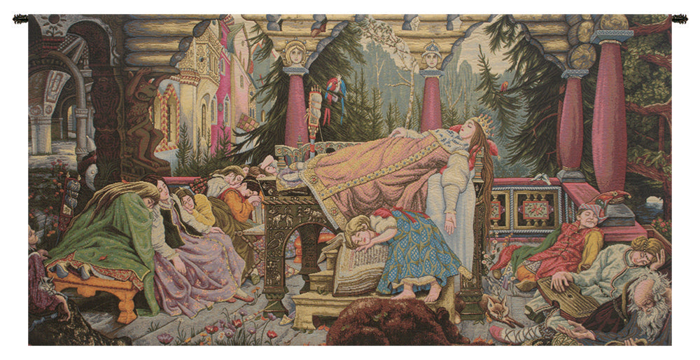 Sleeping Beauty Italian Horizontal Italian Tapestry