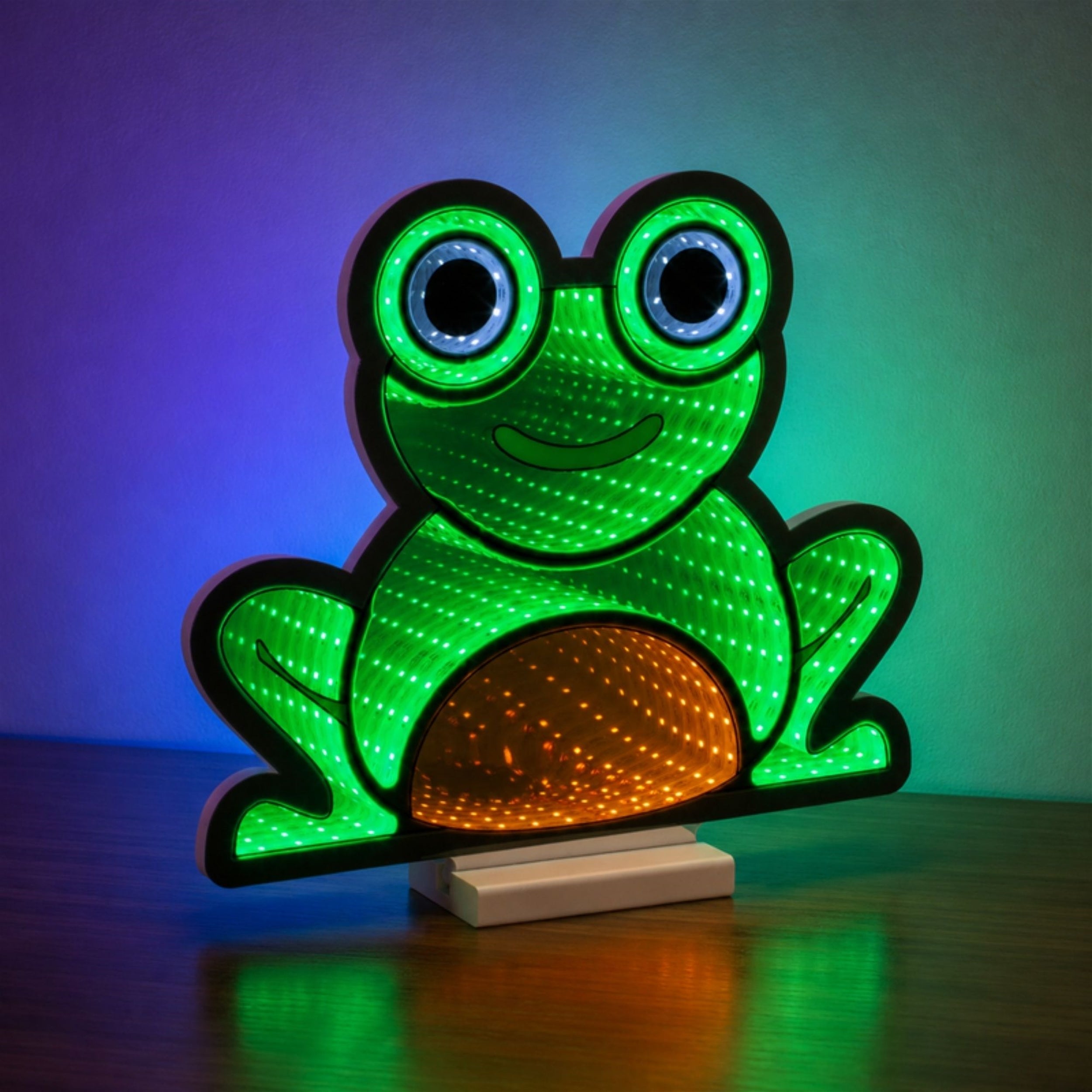 Sitting Frog Ekkolight 12"H