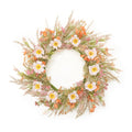Mixed Spring Garden Floral Wreath 24 Inch