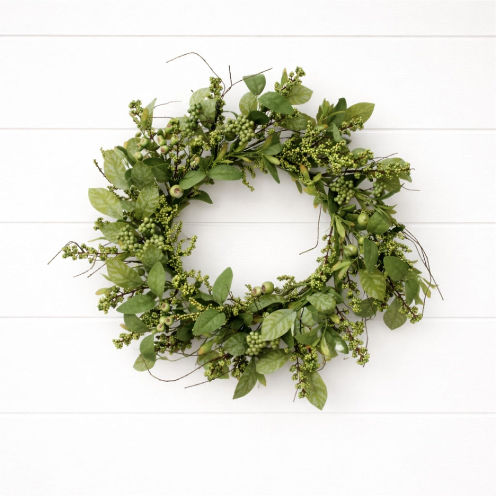 Mixed Berry Decorative Wreath 24 Inch