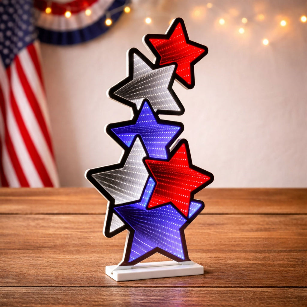 Americana Star Stack 23.5"H