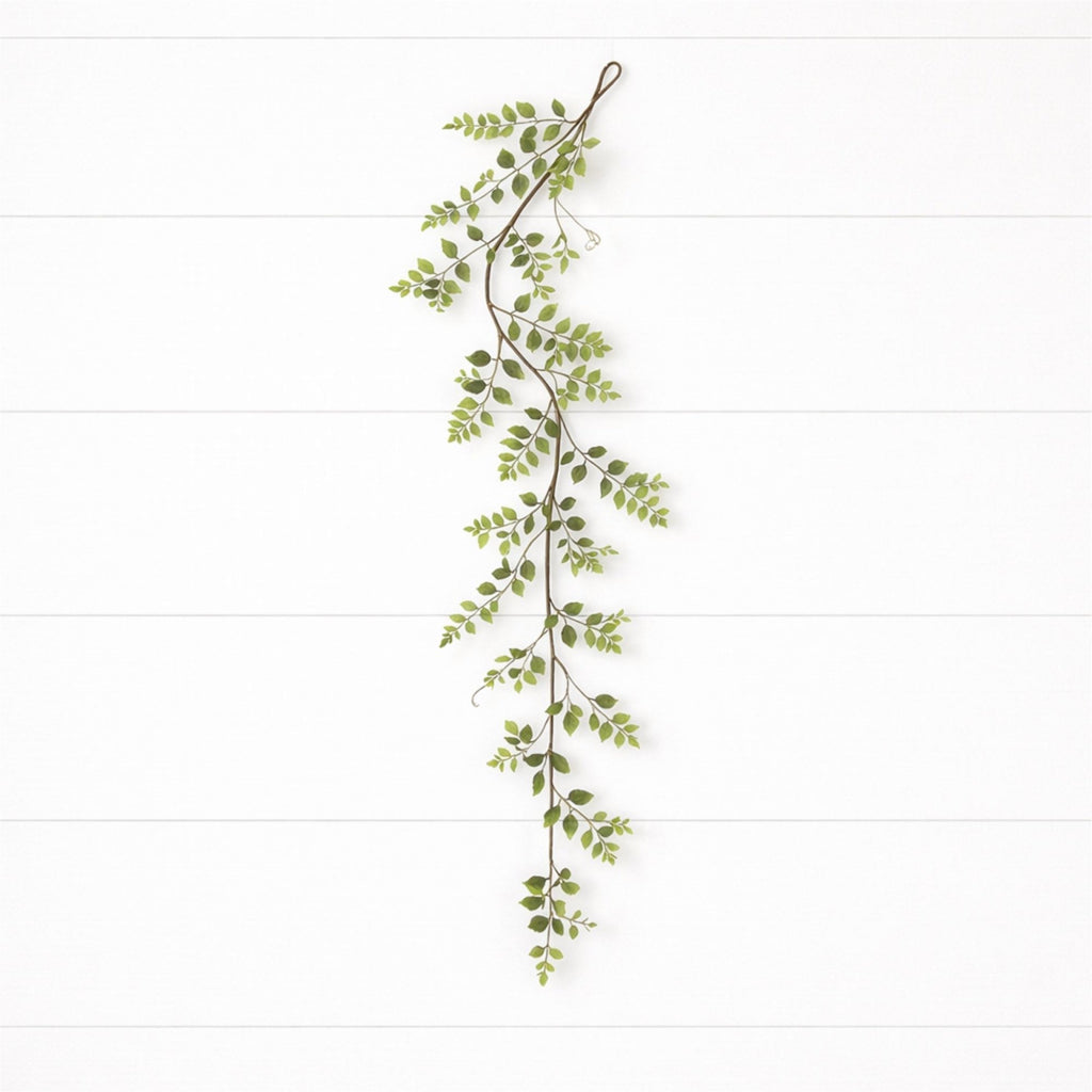 Mini Leaf Foliage Garland 6'L