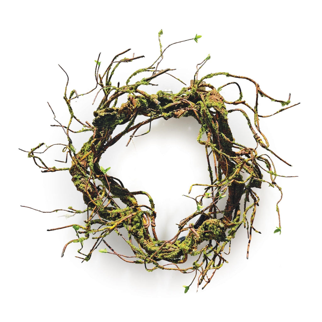 Mossy Twig Wreath 24"D