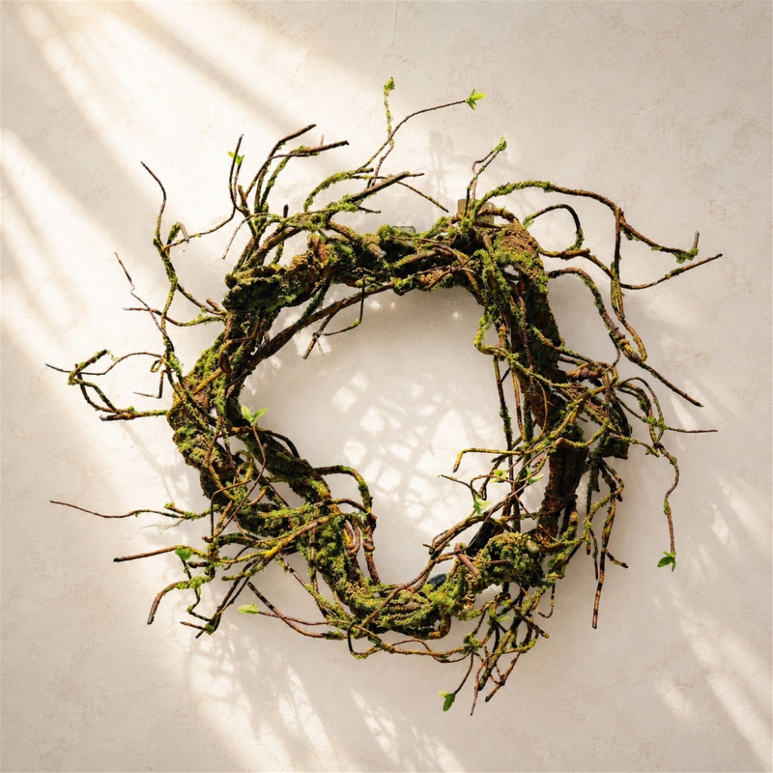 Mossy Twig Wreath 24"D
