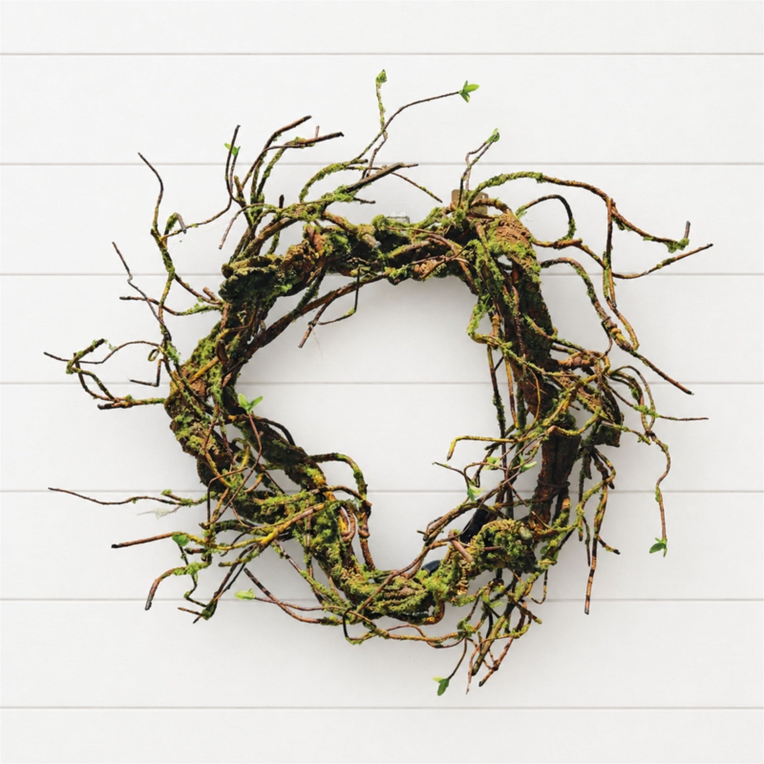 Mossy Twig Wreath 24"D