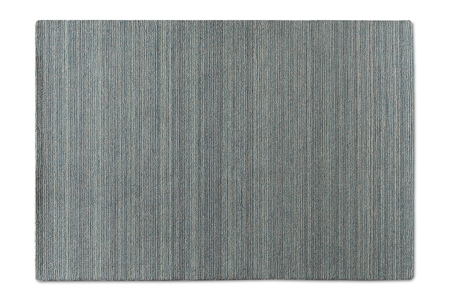 Baxton Studio Aral Modern and Contemporary Blue Handwoven Wool Area Rug