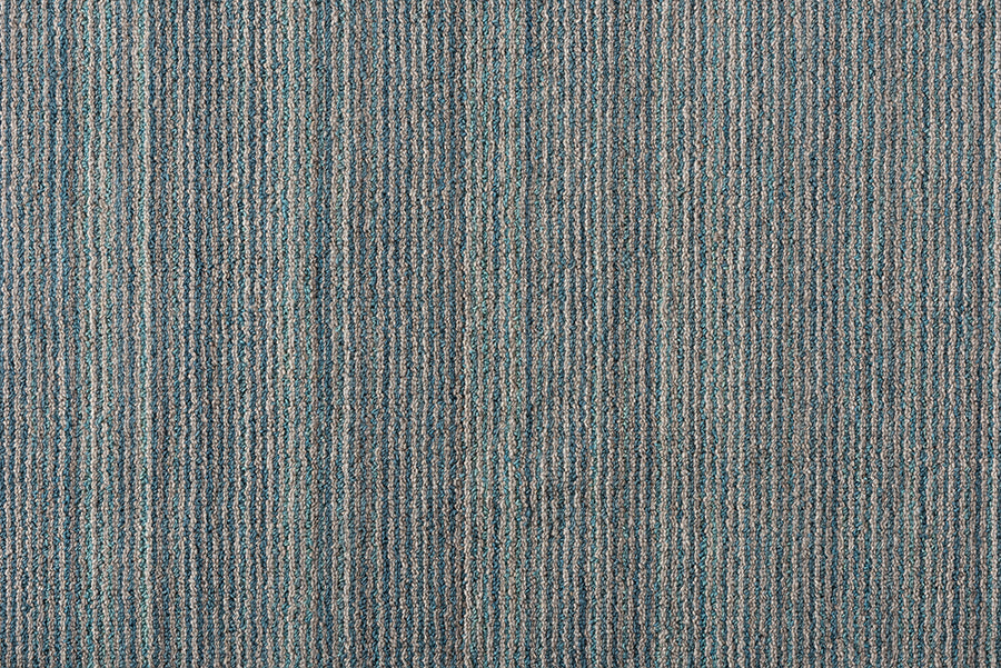 Baxton Studio Aral Modern and Contemporary Blue Handwoven Wool Area Rug